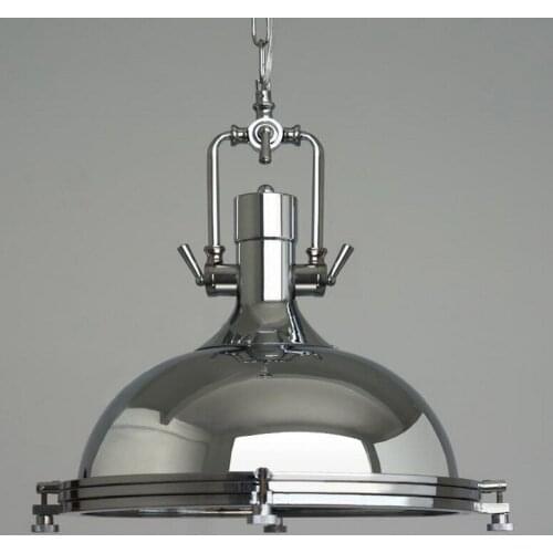 D43CM Vintage Loft Pendant Lights Wrought Iron Retro Edison Hanging Lamp Industrial Bar Living Kitchen Dining Room Lamps