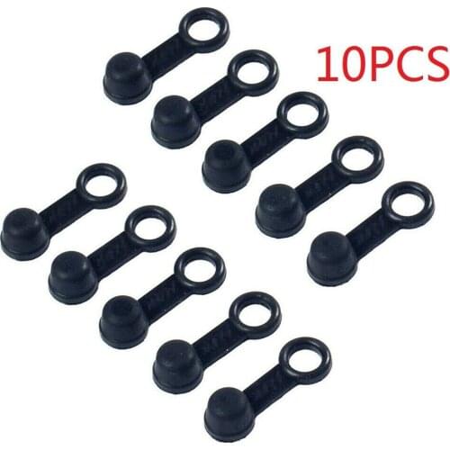 10pcs Bleed Nipple Cover Motorcycle Dust Cap Bleed Nipple Brake Screw Brake Caliper Cover Motorcycle Valve Rubber Dust Cap