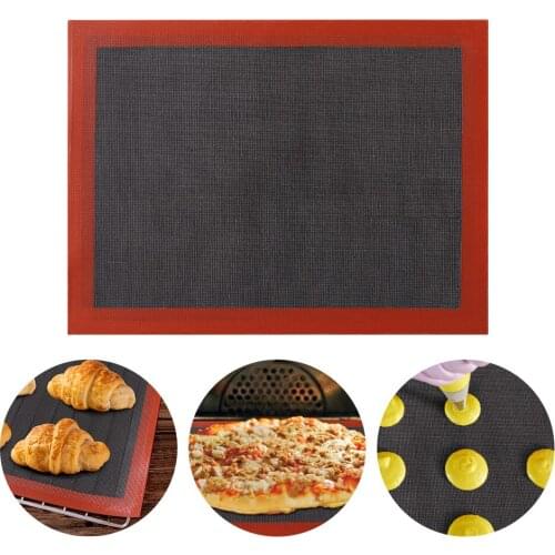 40x30CM Non-Stick Silicone Baking Mats Perforated Oven Sheet Liner Pad for Macaron Cookie Bread DIY Baking Pastry Silicone Mat