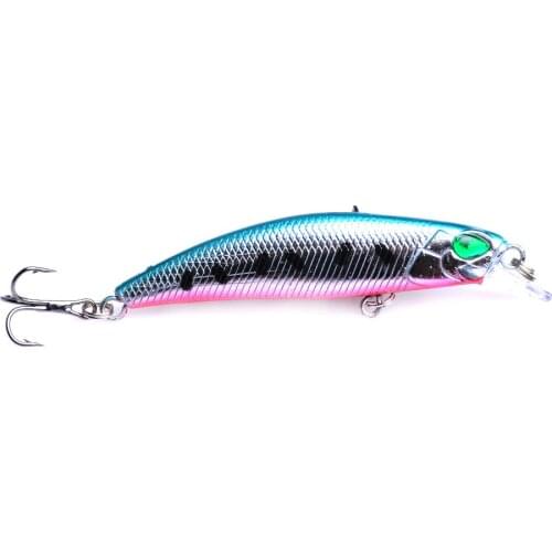 6.5cm 4g Fishing Lures Floating Laser Minnow Fishing Bait Aritificial Hard Bait Crankbait Wobblers Plastic Fish ZH012