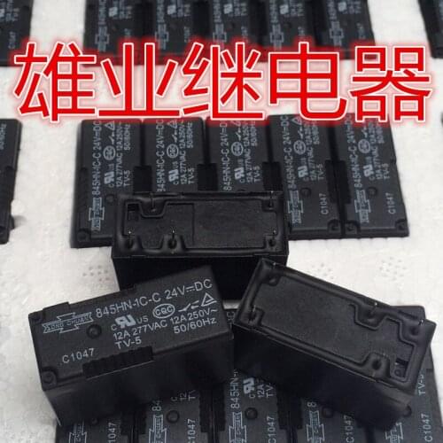 845HN-1C-C 24VDC 12A 5PIN Relay