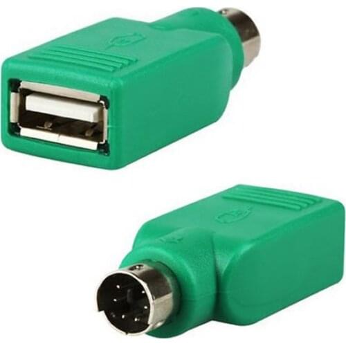 1PCS USB Female to Ps 2 PS/2 Male Adapter Converter keyboard Mouse Mice