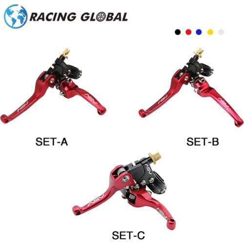 ALCON-Motorcycle 22mm ASV Clutch Brake Folding Lever CNC Alloy ASV F3 Series 2ND ATV Dirt Pit Bike Modify Parts