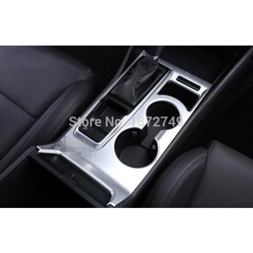 Car Gear Panel Stick Cover Interior Decoration Trim For Hyundai Tucson 3th 2015+ 2016 LHD ABS Accessories Car-styling