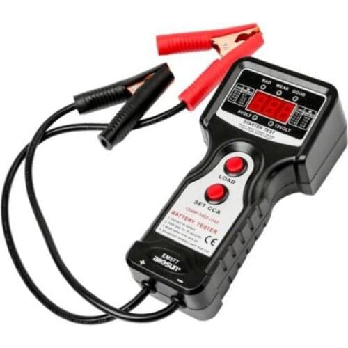 Digital Automotive Battery Tester Analyzer Battery Diagnostic Tools starter motor load voltage test Professional All-Sun EM577
