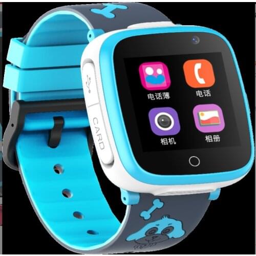Childrens Smart Watch SOS Phone Watch Kids Smart Watch with LBS GSM Locator Touch Screen Tracker Waterproof Smartwatch