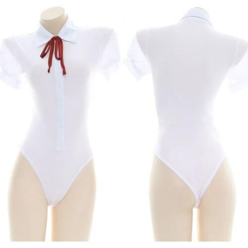 Kawaii Lingerie Erotic Cosplay Outfit Schoolgirl Costume for Women Girls Sailor Japanese Sexy School Girl Uniform Bodysuit New