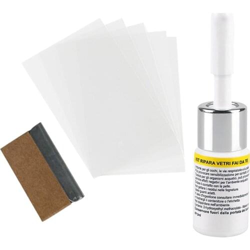 Car Window Glass Crack Chip Resin Windscreen Windshield Repair DIY Tool KIT