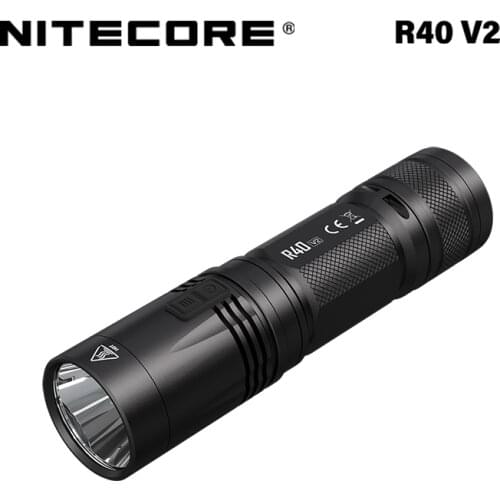 NITECORE R40 V2 1000 Lumens new wireless/type-c charging search light for Law enforcement search rescue included 5000mah battery