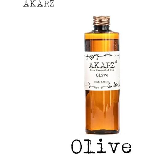 Olive essential oil AKARZ Top Brand body face skin care spa message fragrance lamp Aromatherapy Olive oil