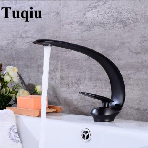 Basin Faucet Modern Bathroom Mixer Tap Brass Wash basin Faucet Single Handle Single Hole Elegant Crane For Bathroom