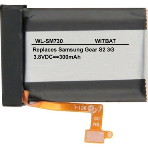 TTVXO for Smartwatch Samsung Galaxy Smart Watch Gear S2 3G Edition SM-R730 Battery EB-BR730ABE