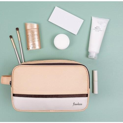 Portable Dry Wet Separation Large-capacity Washing Bag Women Waterproof Storage Cosmetic Bag Multifunctional Handbag Organizer