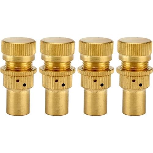 4pcs Tire Deflators Kit Automatic Auto Car Alloy Tire Pressure Relief Valve Deflators Bleeder Valve Set Universal Accessory