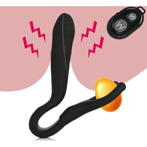 Anal Vibrator Prostate Massager Penis Scrotum Stimulator Sex Toys for Adults Men Heating Butt Plug Vibrator Male Masturbator