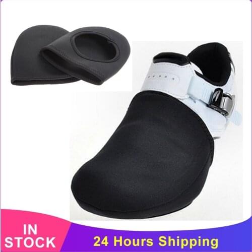 Cycling Shoe Covers Waterproof Windproof Warm Man Woman Half Palm Toe Overshoes Road Bicycle Bike Winter Shoe Cover Protector