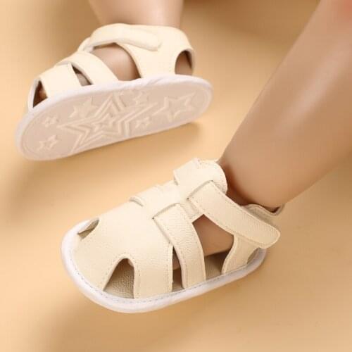 0-18 Months Baby Casual Comfortable Breathable Summer Sandal Soft Soled First Step Shoes