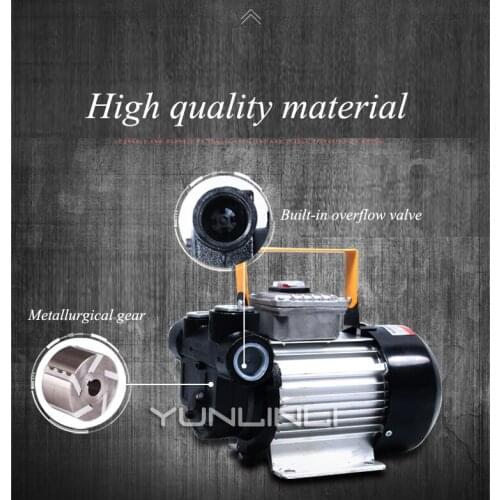 Diesel Defueling/Oil Pump Self-priming Electric Diesel Extractor Scavenge Exchange Fuel Transfer Suction Pump With Oil Gun