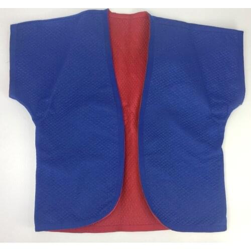 Chinese Wrestling Uniform Da Lian For Man and Women Double-sided Red and Blue Lutte chinoise