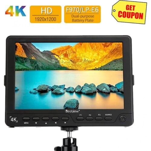 Bestview S7 7 inch 4K HD Monitor HDMI 1920X1200 Field Video Camera Monitor for Canon 5D Mark IV III Nikon Sony A7 Panasonic GH5