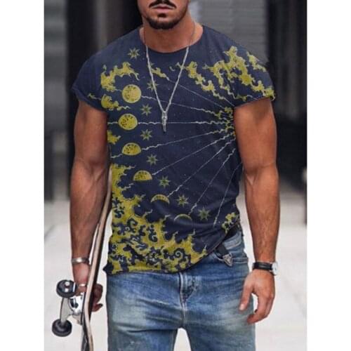 Mens Plus Size Vintage Short Sleeve T Shirts 2021 Streetwear Summer Graphic Printed Fashion Harajuku O neck Tshirts For Men