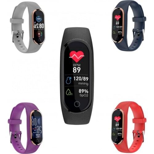 Smart Wristband Waterproof Bluetooth Heart RateS Sleep Oximeter Step Monitoring Photo Message Reminder Sports Bracelet