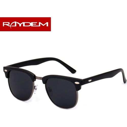 2018 New PC Alloy frame Men Sunglasses Polarized Fashion Women Colorful Retro Sun Glasses Unisex Male Female Eyeglasses