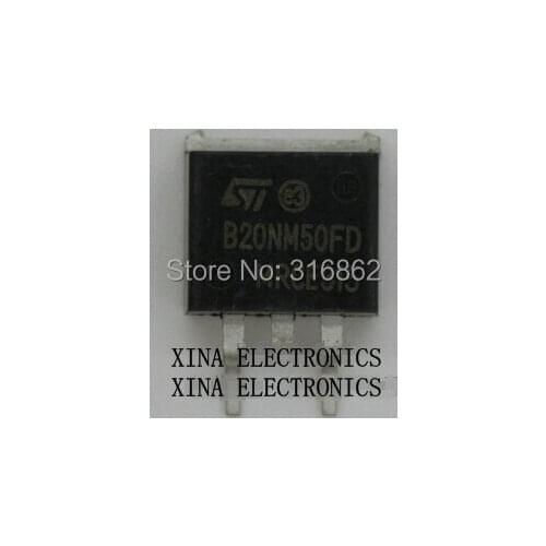 STB20NM50FD B20NM50FD B20NM50 TO-263 ROHS ORIGINAL 10PCS/lot Free Shipping Electronics composition kit