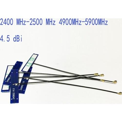 2.4G/5.8Ghz WIFI Internal Antenna Dual band Omni PCB Antenna with IPX Connector