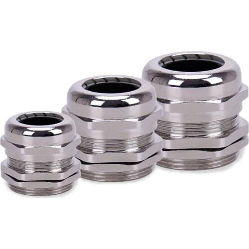 High quality M12 M14 M16 M18 M20 *1.5 waterproof metal cable gland connector