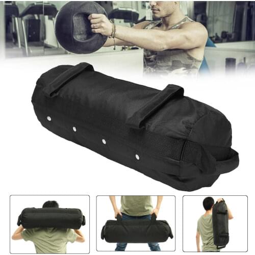 40/50/60 Ibs Adjustable Weightlifting Sandbag Heavy Sand Bags Sand Bag MMA Boxing Military Power Training Body Fitness Equipment