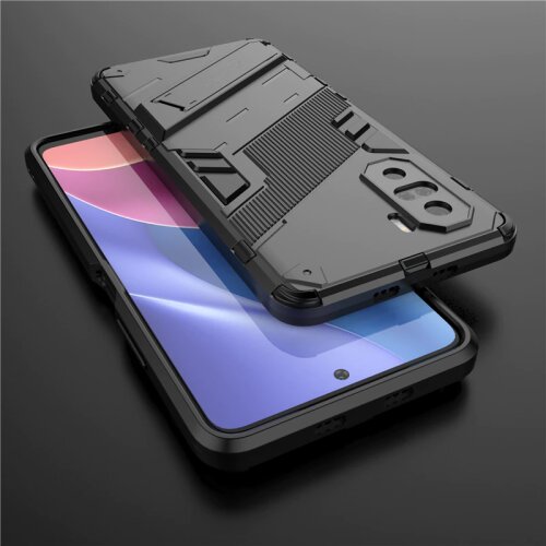 Case For Xiaomi Poco F3 Cover For Poco F3 Capas Shockproof Bumper Hard Kickstand Holder Back Cover For Poco X3 Pro M3 F3 Fundas