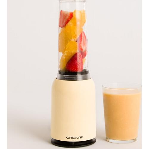 CREATE - MOI SLIM, tumbler mixer with stainless steel electric grinder, 234W 0,4L jug, BPA free, portable