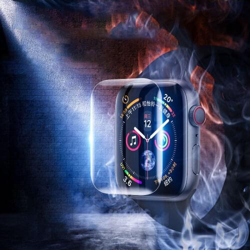 Hydrogel Film For apple Watch 6 SE 5 band 44mm 40mm 38mm 42mm Screen Protector cover for iwatch series 6 SE 5 4 3 Accessories