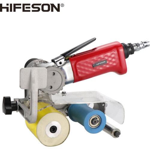 HIFESON Multifunctional Pneumatic Sanding Belt Tool Sandpaper Polishing Stainless Steel Wire Drawing Machine Grinding 60*260mm