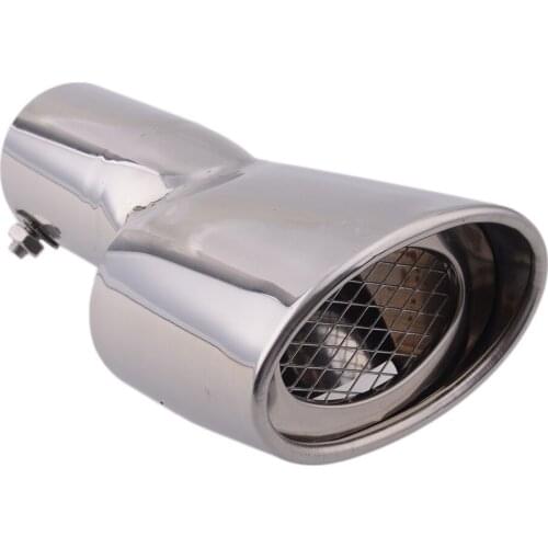 Chrome Rear Exhaust Pipe Muffler End Tail Tip Car Stainless Steel Fit for Honda Civic 2016 2017 2018 2019