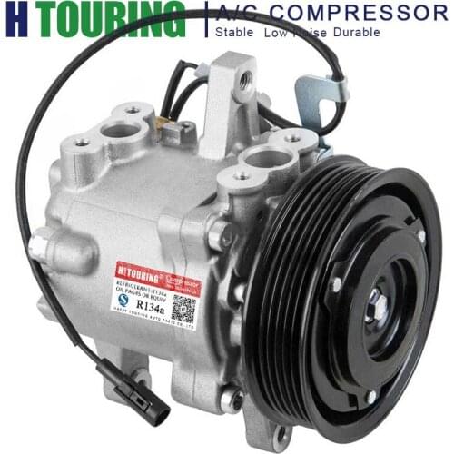 SV07E AC Air conditioning compressor for Kubota Heavy Duty 1980-2006 447280-3050 447280-3080 3P999-00620 4472803050 4472803060