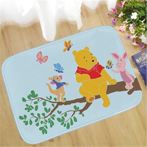 Multi-size Kids Rug Doormats Rectangle Non-Slip Door Mat Bedroom Kitchen Entrance Print Door Mats Kids Playmat Kids Rug