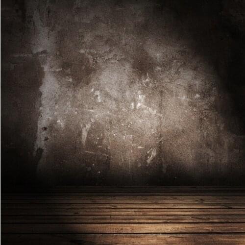 Laeacco Grunge Gradient Solid Wall Wood FloorPhotography Backgrounds Digital Camera Backdrops Props For Photo Studio