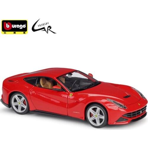 Bburago 1:24 Model Car Simulation Alloy Racing Metal Toy Car Children Toy Gift Collection Ferrari F12 Berlinetta