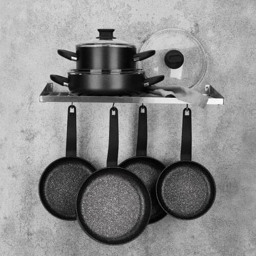 Cookware Set 4 piece Granite Stew Pot Made in Turkey