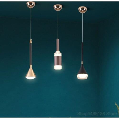 Nordic Led Pendant Lamp Living Room Bedroom Bedside Study Cafe Bar Kitchen Lighting Modern Dining Room Light Fixtures Home Decor