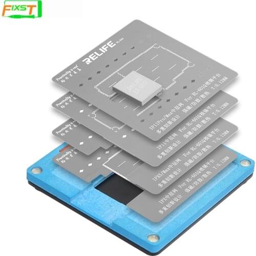 RL-601Q 6 in 1 Middle Board Tinning Platfrom Set 6 Models Precise Positioning Fast Tin Planting Suitable For IPX-11 Series