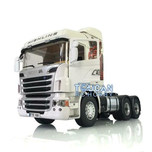 1/14 Tractor Truck LESU RC Metal 6*4 Axle Chassis Hercul Sca R730 RC Gripen THZH0938-SMT3