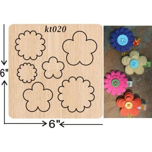 Hand-assembled flowers cutting dies 2019 new die cut &wooden dies Suitable for common die cutting machines on the market