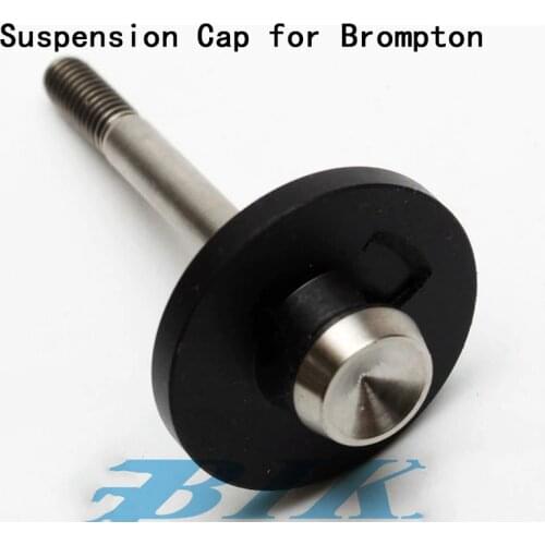 Aceoffix Bike Rear Shocks Titanium for Brompton Bike Suspension cap