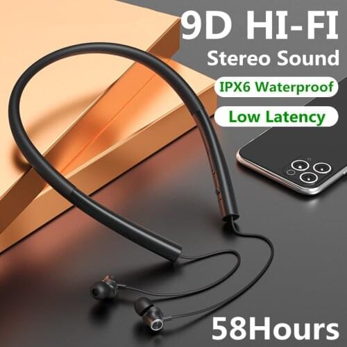 TWS Magnetic Bluetooth 5.0 Earphones Sports Running Wireless Headset IPX6 Waterproof Sport earbuds Noise reduction Headphones