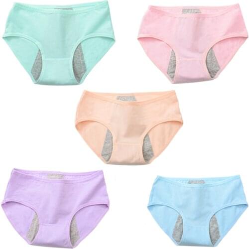 Feminine Hygiene Menstrual Panties Women Underwear Physiological Pants Leak Proof Period health movement breathable Panties