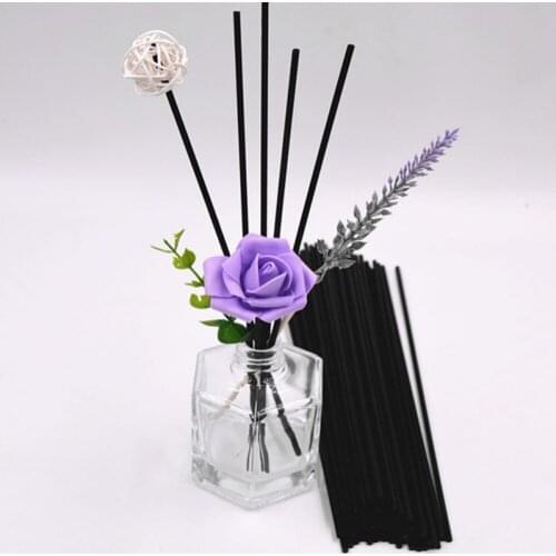 100pcs Natural Aromatherapy Vaporizer for Essential Oil Diffuser Refill Sticks Rattan