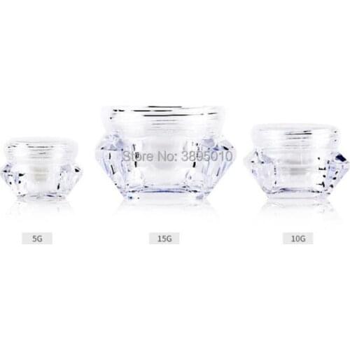 15g diamond shape cream bottle,cosmetic container,,cream jar,Cosmetic Jar,Cosmetic Packaging F638
